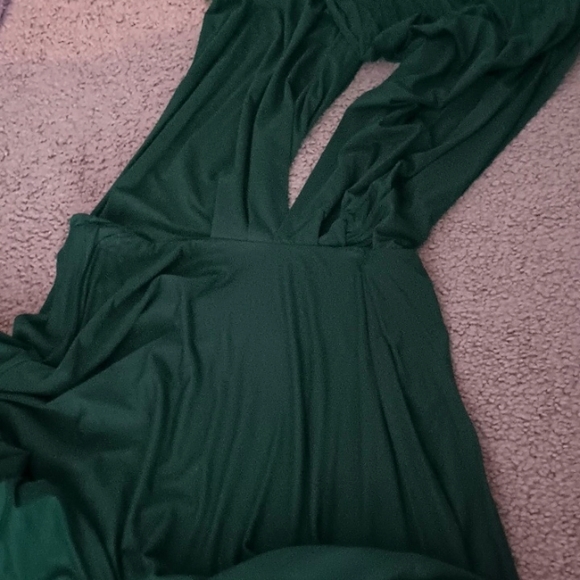 LuLus Emerald Maxi Dress - Picture 4 of 4